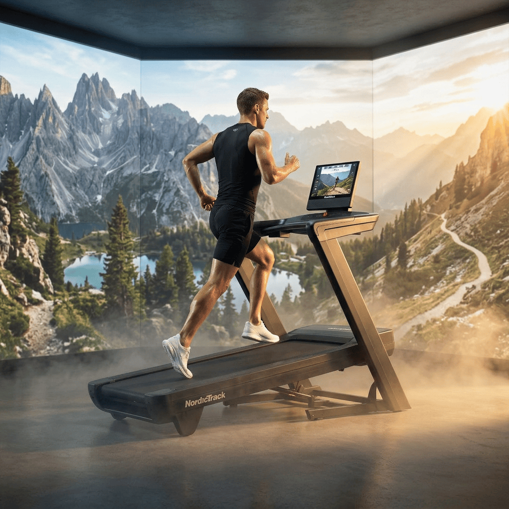 NordicTrack Commercial 1750 tekalna steza z letnim iFIT | 16-palčni vrtljivi HD-zaslon na dotik, Hitrost do 20 km/h, Naklon −3 do 12 % | Vadite po svojem načrtu - slika 10