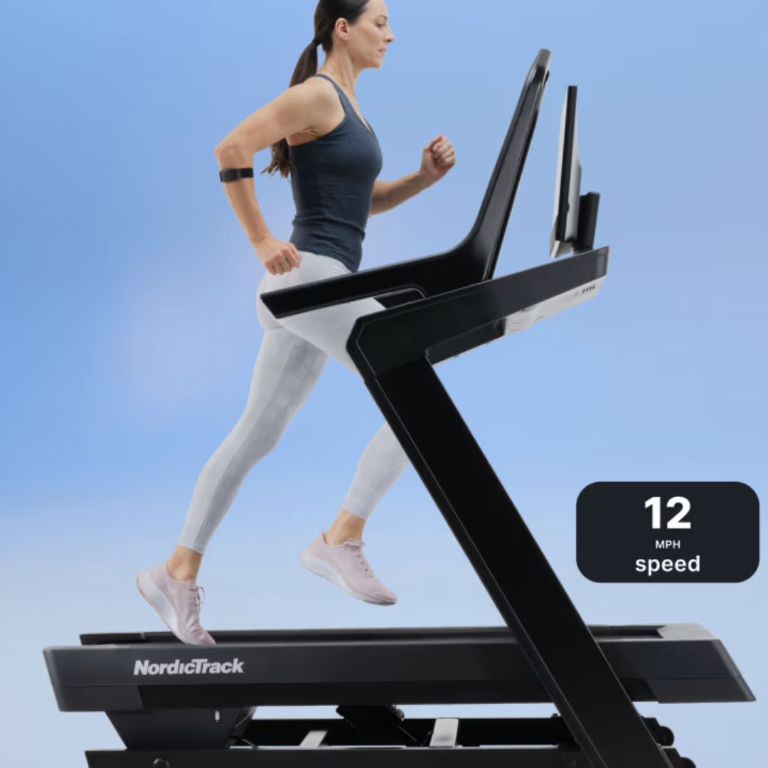 NordicTrack X16 tekalna steza | 16-palčni vrtljivi HD-zaslon na dotik, Vzpon do 40 % in spust do −6 %, Razpon hitrosti 0–20 km/h | Vadite po svojem načrtu - slika 3
