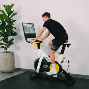 NordicTrack Tour de France Indoor Bike Dirkalno sobno kolo | 24" HD zaslon na dotik | možnost uporabe aplikacije iFit | Vaša karta za profesionalno kolesarsko izkušnjo doma!