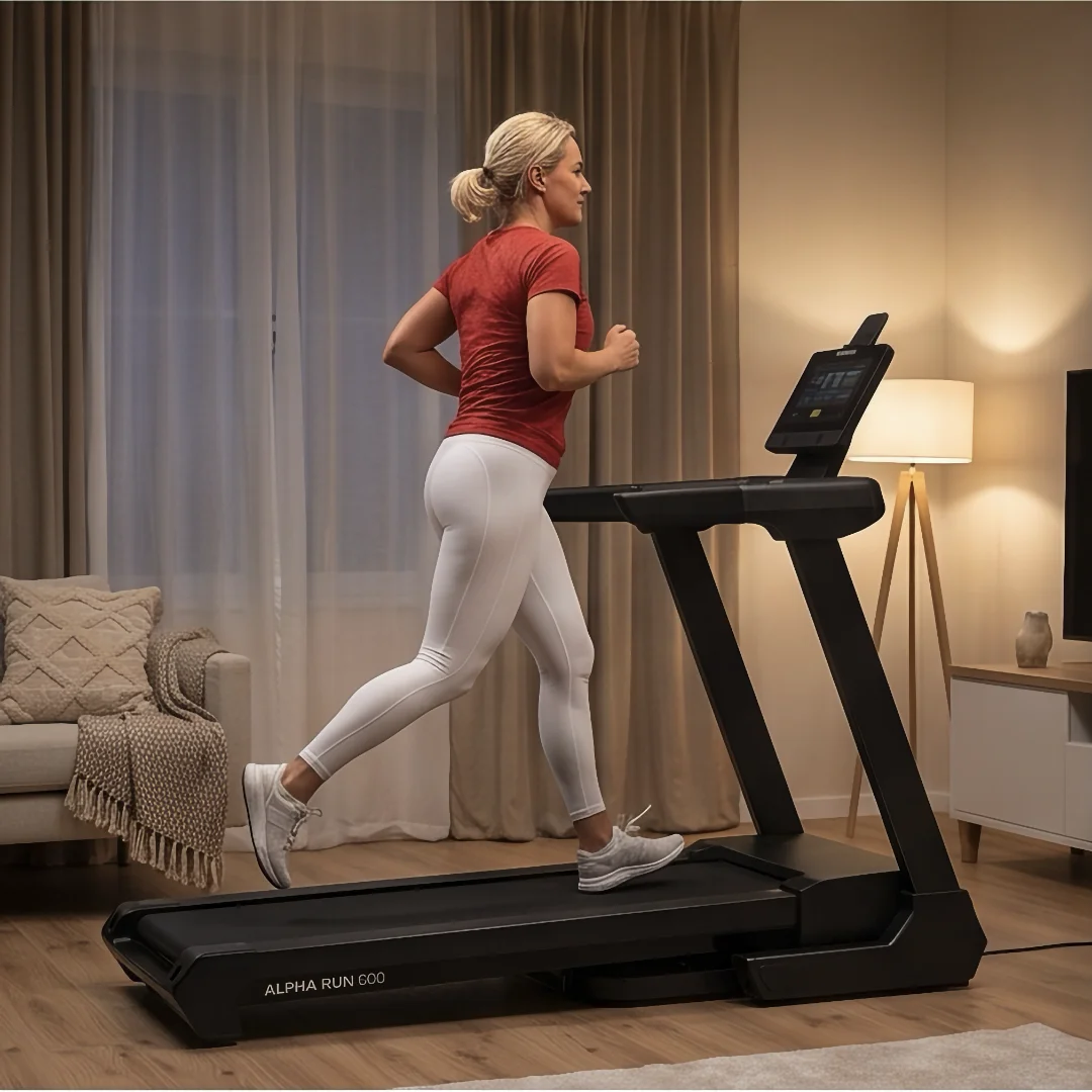 Kettler Alpha Run 600 tekalna steza | 3 KM brezkrtačni DC motor, 20 km/h, naklon 0–15% | Za redne tekaške navade doma - slika 2