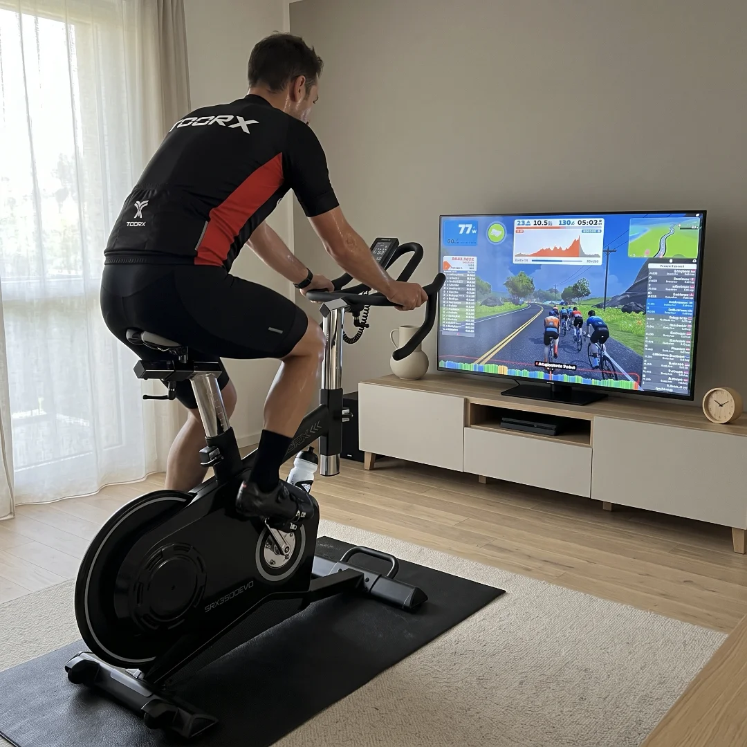 Toorx SRX 3500 EVO indoor cycle | elektronski magnetni upor 32 stopenj · Zwift/Kinomap · HRC · Watt program | napreden trening doma ali v studiu - slika 2