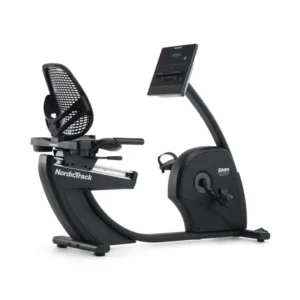 NordicTrack GX LE Recumbent Bike ležeče sobno kolo | Nastavljiv sedež z naslonjalom, 5-palčni LCD-zaslon, 26 stopenj SMR-upora | Vadite po svojem načrtu