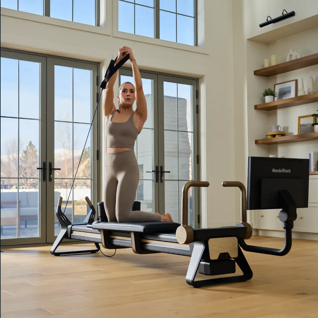 NordicTrack Ultra 1 Reformer pilates reformer | 24-palčni vrtljivi in nagibni zaslon na dotik, Tri vzmeti 10, 15 in 20 kg, Sedem kombinacij do 45 kg | Vadite po svojem načrtu - slika 10