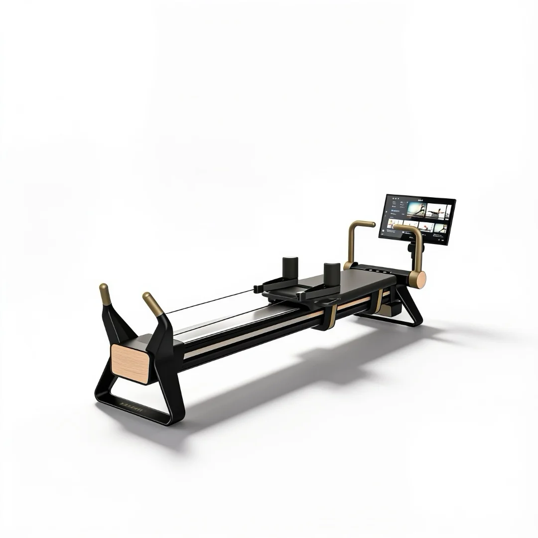 NordicTrack Ultra 1 Reformer pilates reformer | 24-palčni vrtljivi in nagibni zaslon na dotik, Tri vzmeti 10, 15 in 20 kg, Sedem kombinacij do 45 kg | Vadite po svojem načrtu - slika 2